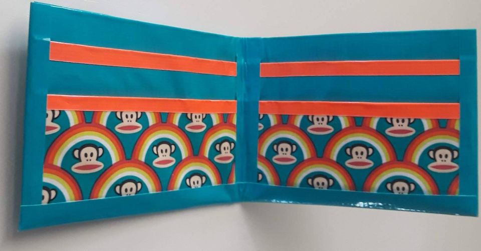 Paul Frank Julius Bi-Fold Duct Tape Wallet - Image 3