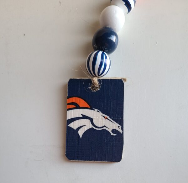 Denver Broncos NFL Football Garland - Image 2