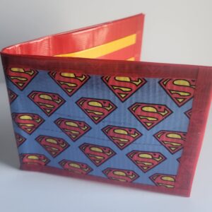 Superman Bi-Fold Duct Tape Wallet