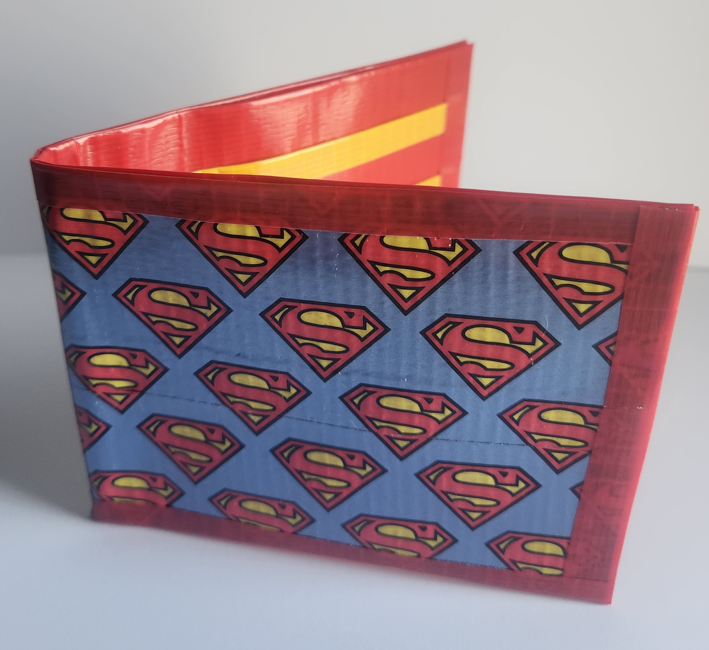 Superman Bi-Fold Duct Tape Wallet