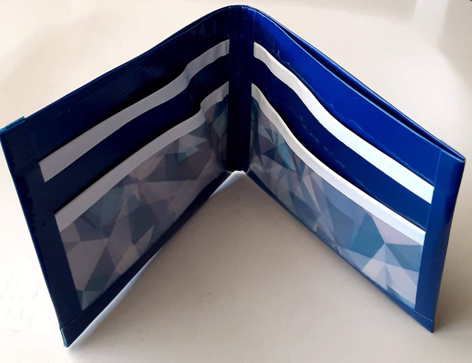 Stained Glass Bi-Fold Duct Tape Wallet - Image 3