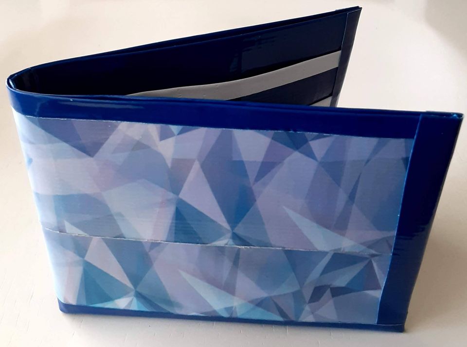 Stained Glass Bi-Fold Duct Tape Wallet