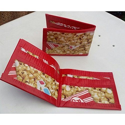 Popcorn Bi-Fold Duct Tape Wallet