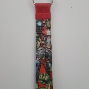 Avengers Key Chain Ring Lanyard Loop