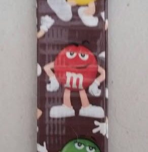 M&M Candies Key Chain Ring Lanyard Loop