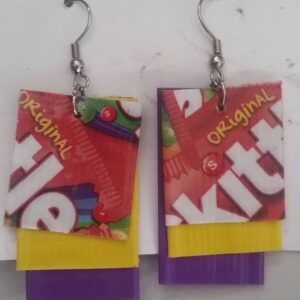 Skittles Candies Earrings