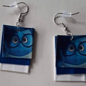 Inside Out Sadness Earrings