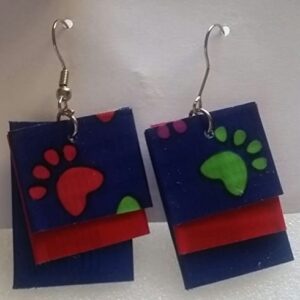 Paw Prints Earrings