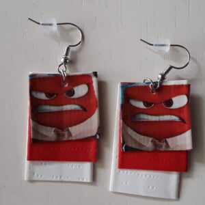 Anger Inside Out Earrings