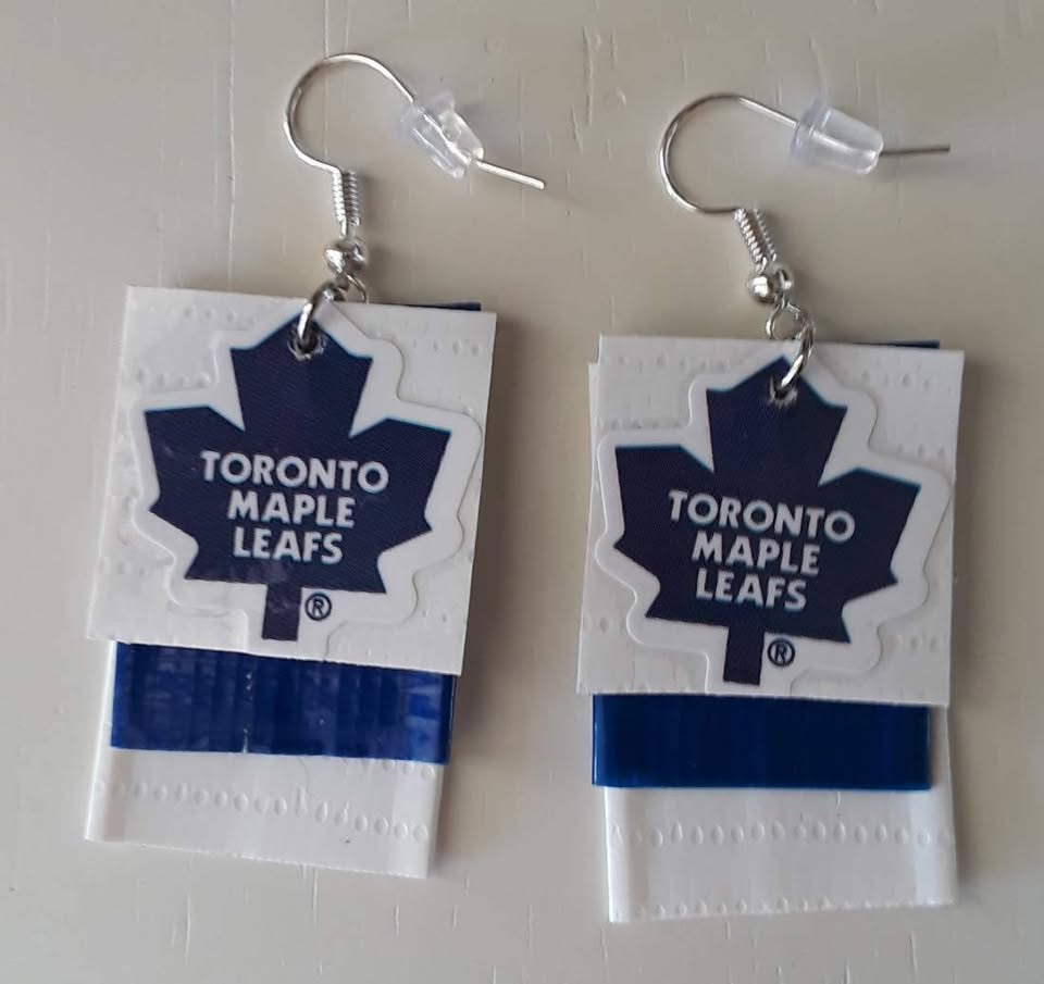 Toronto Maple Leafs NHL Earrings