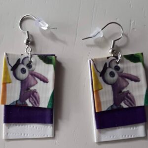 Fear Inside Out Earrings