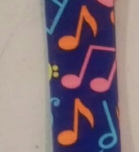 Music Notes Key Chain Ring Lanyard Loop