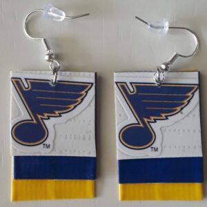 St Louis Blues NHL Earrings