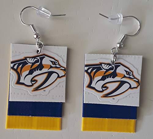 Nashville Predators NHL Earrings