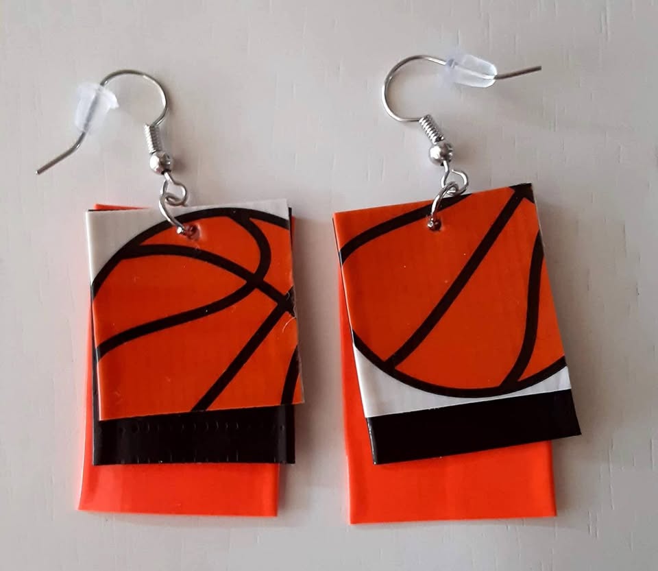 Basketball Earrings