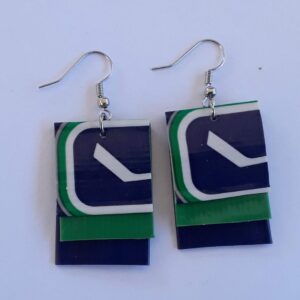 Vancouver Canucks NHL Earrings