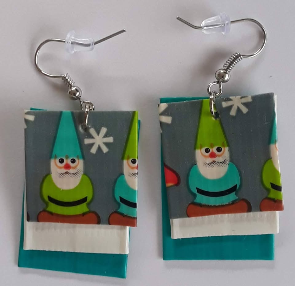 Christmas Gnomes Elves Earrings