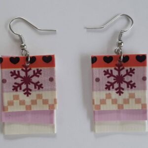 Christmas Sweater Pattern Earrings