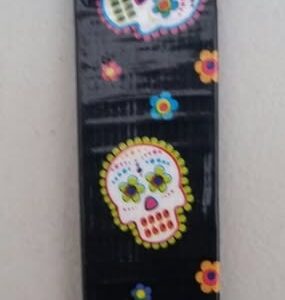 Sugar Skulls Key Chain Ring Lanyard Loop
