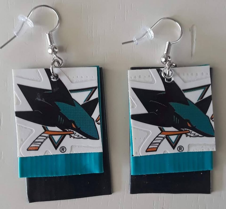 San Jose Sharks NHL Earrings