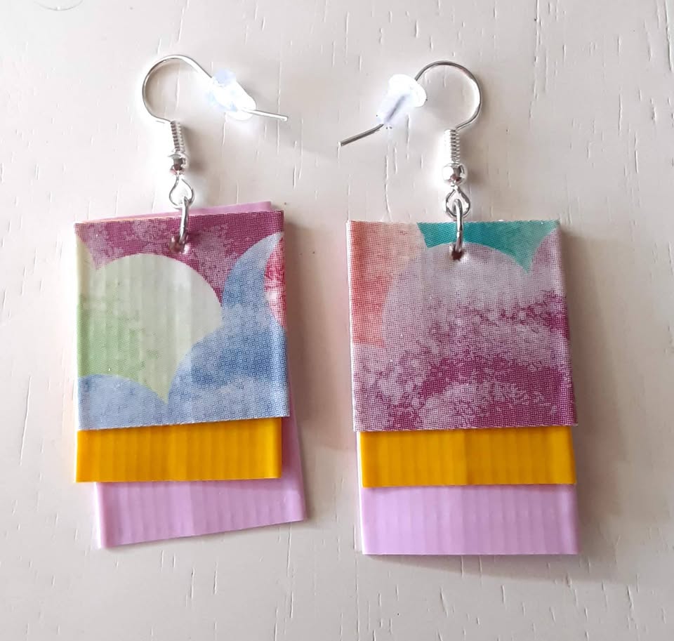Cotton Candy Earrings