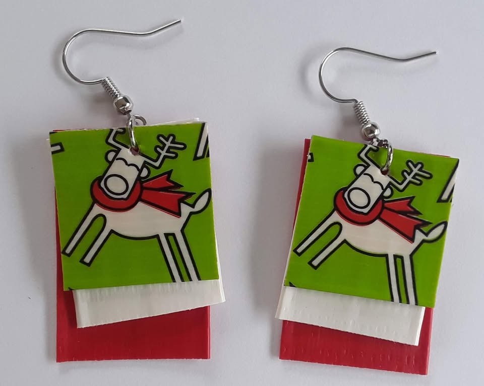 Christmas Reindeer Earrings