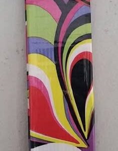 Wavy Marbles Key Chain Ring Lanyard Loop