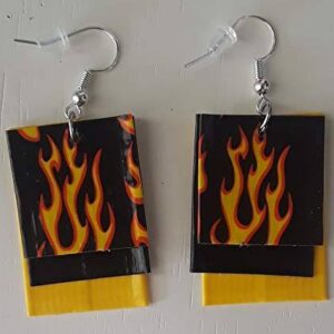 Fire Flame Earrings