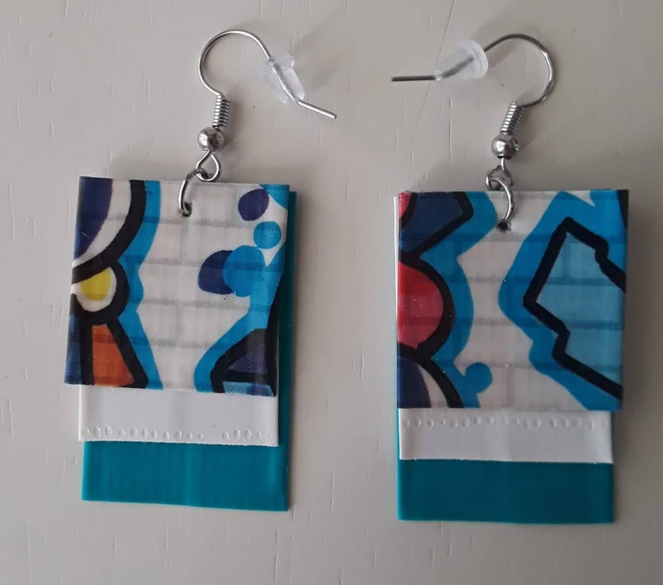Graffiti Earrings