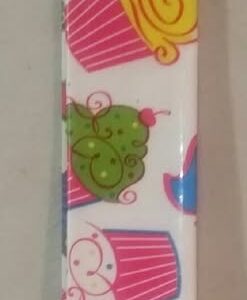 Cupcake Key Chain Ring Lanyard Loop