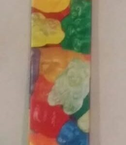 Gummy Bears Key Chain Ring Lanyard Loop