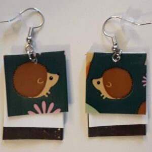 Hedgehog Earrings