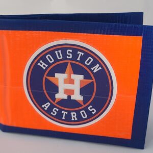 Houston Astros MLB Bi-Fold Duct Tape Wallet