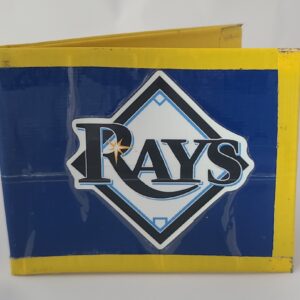 Tampa Bay Rays MLB Bi-Fold Duct Tape Wallet