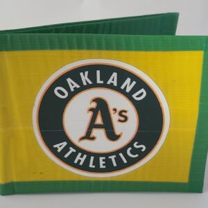 Oakland Athletics A's MLB Bi-Fold Duct Tape Wallet