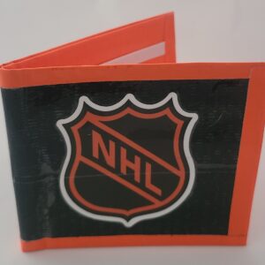 NHL Logo Ice Hockey Bi-Fold Duct Tape Wallet