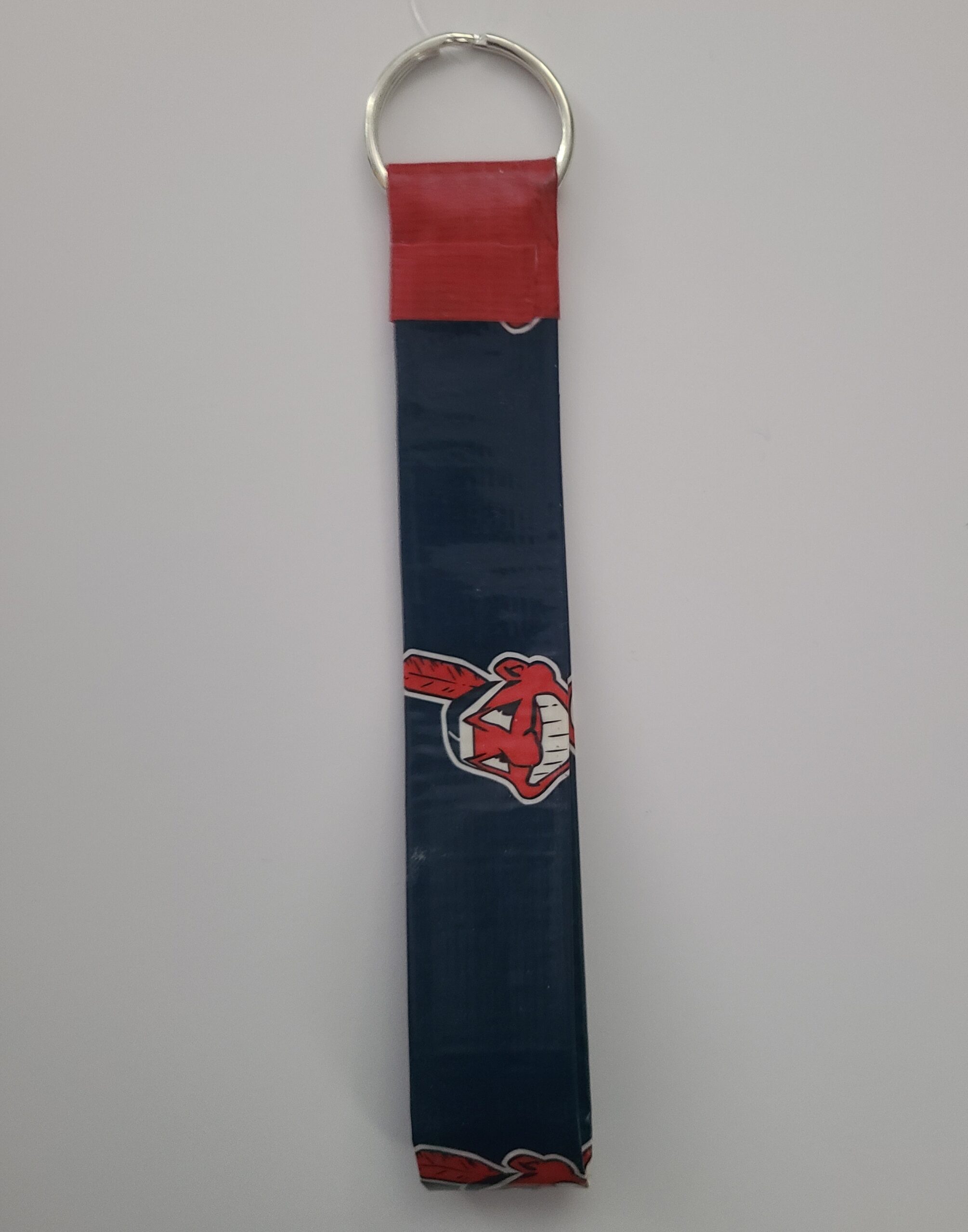 Cleveland Guardians Indians MLB Key Chain Ring Lanyard Loop