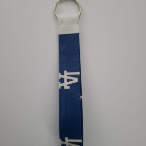 LA Dodgers Los Angeles MLB Key Chain Ring Lanyard Loop