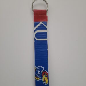 University of Kansas Jayhawks NCAA Key Chain Ring Lanyard Loop
