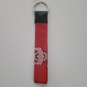 Ohio State Buckeyes NCAA Key Chain Ring Lanyard Loop