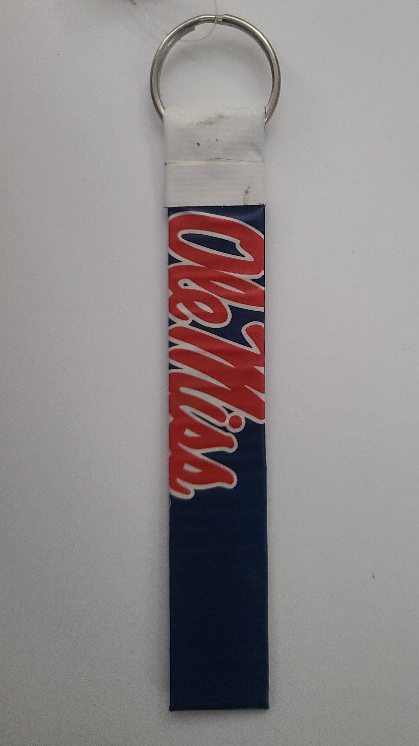 Ole Miss University of Mississippi Rebels NCAA Key Chain Ring Lanyard Loop - Image 2