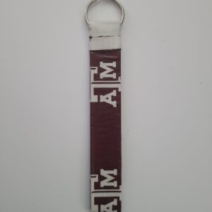 Texas A&M Aggies NCAA Key Chain Ring Lanyard Loop