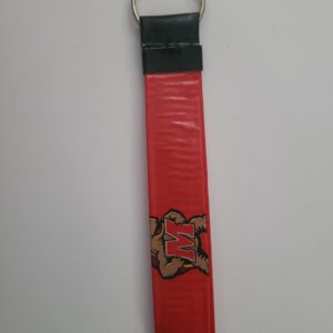 University of Maryland Terrapins NCAA Key Chain Ring Lanyard Loop