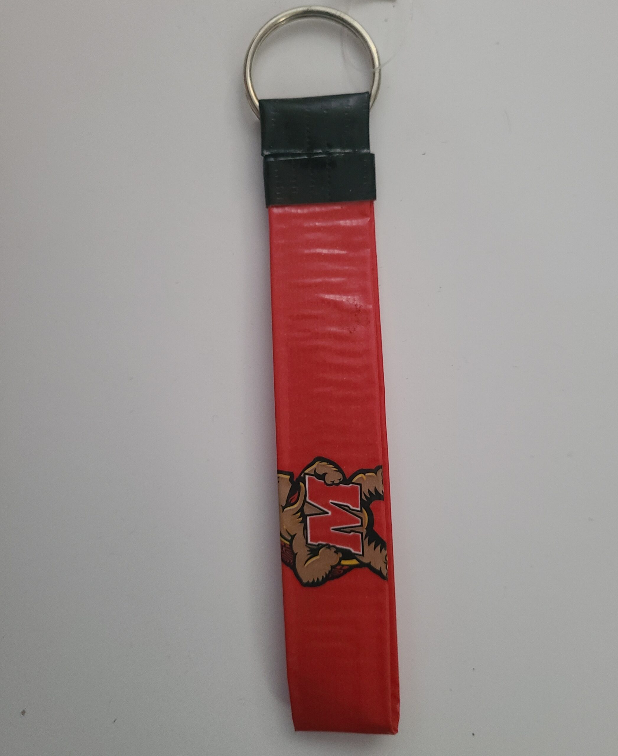 University of Maryland Terrapins NCAA Key Chain Ring Lanyard Loop