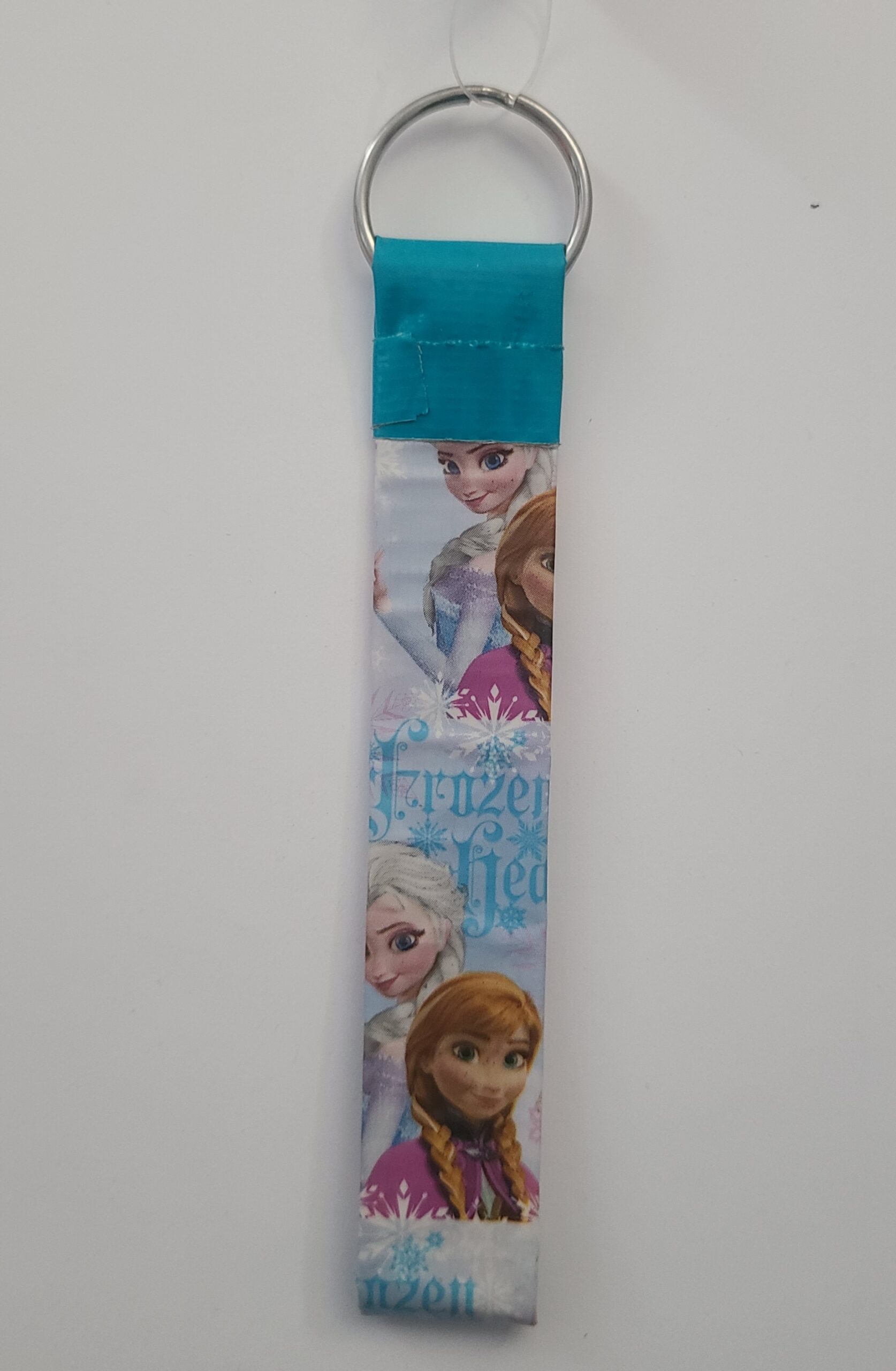 Frozen Anna & Elsa Key Chain Ring Lanyard Loop