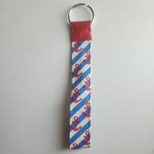 Hanker for an Anchor Key Chain Ring Lanyard Loop