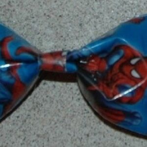Spiderman Duct Tape Hair Clip Bow