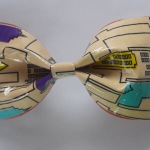 Skyline Duct Tape Hair Clip Bow