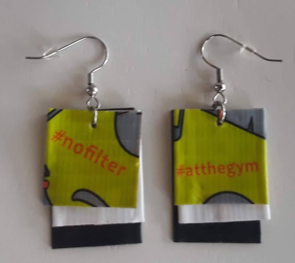 Selfie Cat Earrings