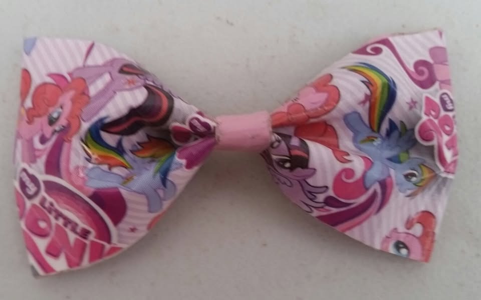 My Little Pony Duct Tape Hair Clip Bow